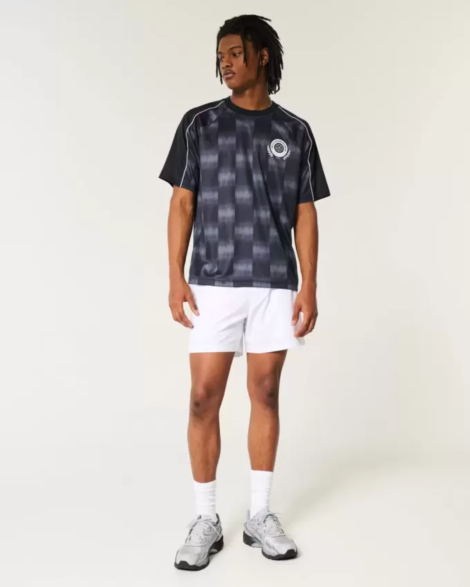 Hybrid-Aktivshorts bis zur Mitte des Oberschenkels