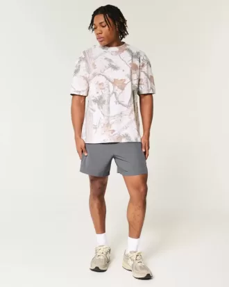 Hybrid-Aktivshorts bis zur Mitte des Oberschenkels