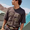 Jersey mit Baggy-Muster und Grafik