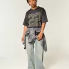 Jersey mit Baggy-Muster und Grafik