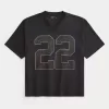 Jersey mit Baggy-Muster und Grafik