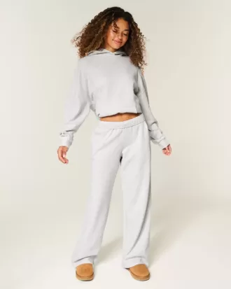 Jogginghose mit weitem Bein