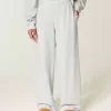 Jogginghose mit weitem Bein