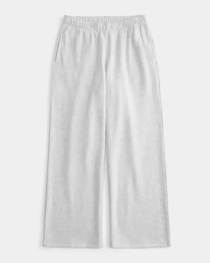 Jogginghose mit weitem Bein