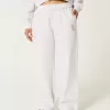 Jogginghose mit weitem Bein und Hundegrafik