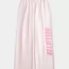 Jogginghose mit weitem Bein und Logo Jogginghose mit weitem Bein und Logo