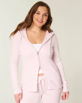 Kapuzenjacke mit Reißverschluss