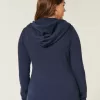 Kapuzenjacke mit Reißverschluss