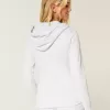 Kapuzenjacke mit Reißverschluss