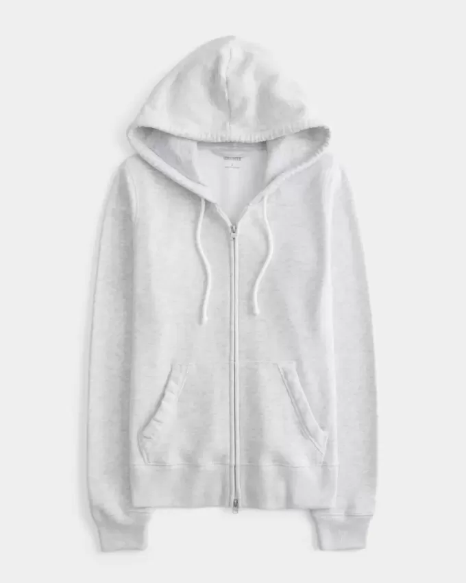 Kapuzenjacke mit Reißverschluss