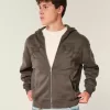 Kapuzenjacke mit Reißverschluss und Flammengrafik Kapuzenjacke mit Reißverschluss und Flammengrafik