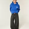 Kastenförmiger Chelsea FC-Kapuzenpullover mit Grafik Kastenförmiger Chelsea FC-Kapuzenpullover mit Grafik