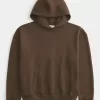 Kastenförmiger Kapuzenpullover