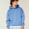 Kastenförmiger Kapuzenpullover
