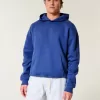 Kastenförmiger Kapuzenpullover Kastenförmiger Kapuzenpullover