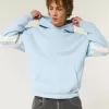 Kastenförmiger Kapuzenpullover