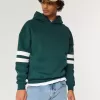 Kastenförmiger Kapuzenpullover Kastenförmiger Kapuzenpullover