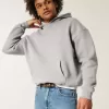 Kastenförmiger Kapuzenpullover Kastenförmiger Kapuzenpullover