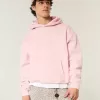 Kastenförmiger Kapuzenpullover Kastenförmiger Kapuzenpullover