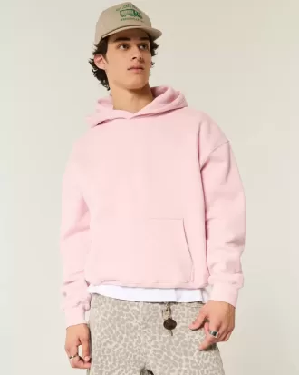 Kastenförmiger Kapuzenpullover