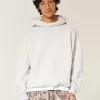 Kastenförmiger Kapuzenpullover Kastenförmiger Kapuzenpullover