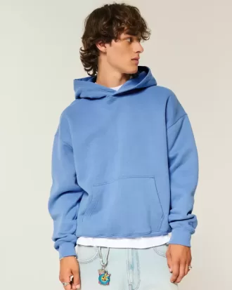 Kastenförmiger Kapuzenpullover