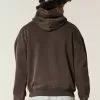Kastenförmiger Kapuzenpullover Kastenförmiger Kapuzenpullover