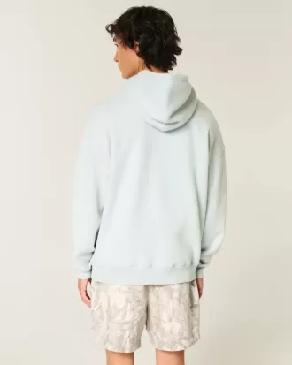 Kastenförmiger Kapuzenpullover
