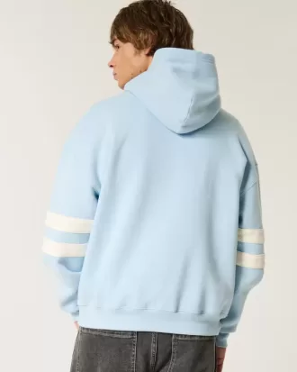 Kastenförmiger Kapuzenpullover