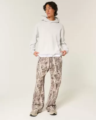 Kastenförmiger Kapuzenpullover