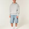 Kastenförmiger Kapuzenpullover Kastenförmiger Kapuzenpullover