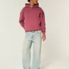 Kastenförmiger Kapuzenpullover