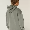 Kastenförmiger Kapuzenpullover