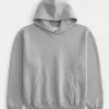 Kastenförmiger Kapuzenpullover Kastenförmiger Kapuzenpullover