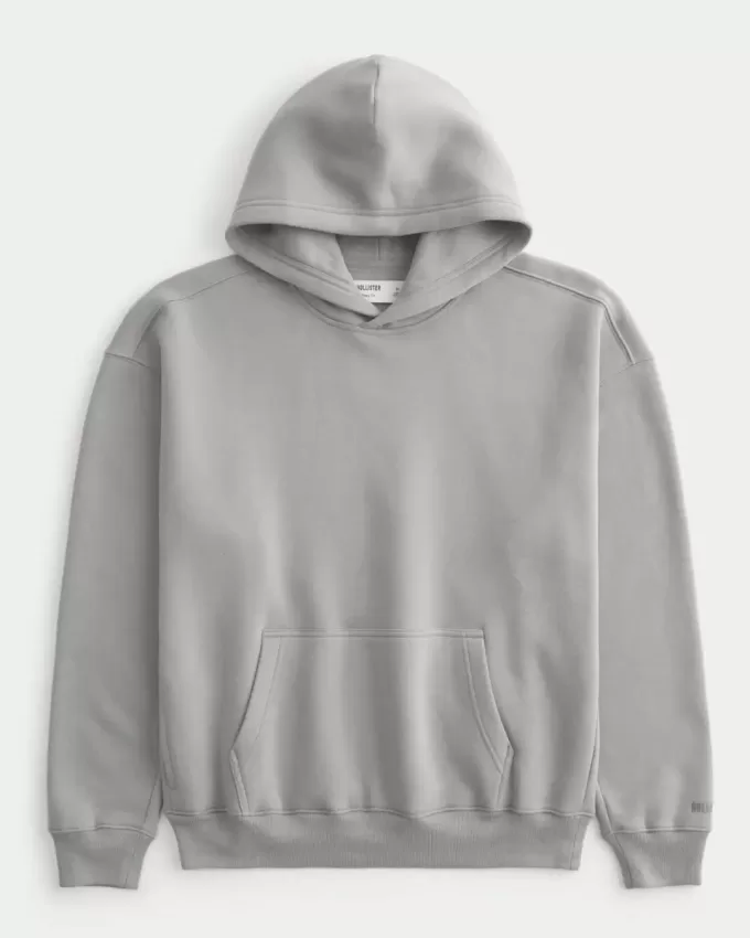Kastenförmiger Kapuzenpullover Kastenförmiger Kapuzenpullover