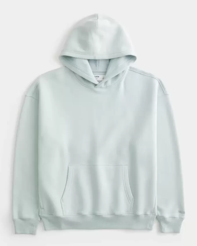 Kastenförmiger Kapuzenpullover Kastenförmiger Kapuzenpullover