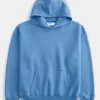 Kastenförmiger Kapuzenpullover