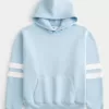Kastenförmiger Kapuzenpullover