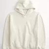 Kastenförmiger Kapuzenpullover Kastenförmiger Kapuzenpullover