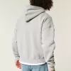 Kastenförmiger Kapuzenpullover Kastenförmiger Kapuzenpullover