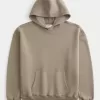 Kastenförmiger Kapuzenpullover Kastenförmiger Kapuzenpullover