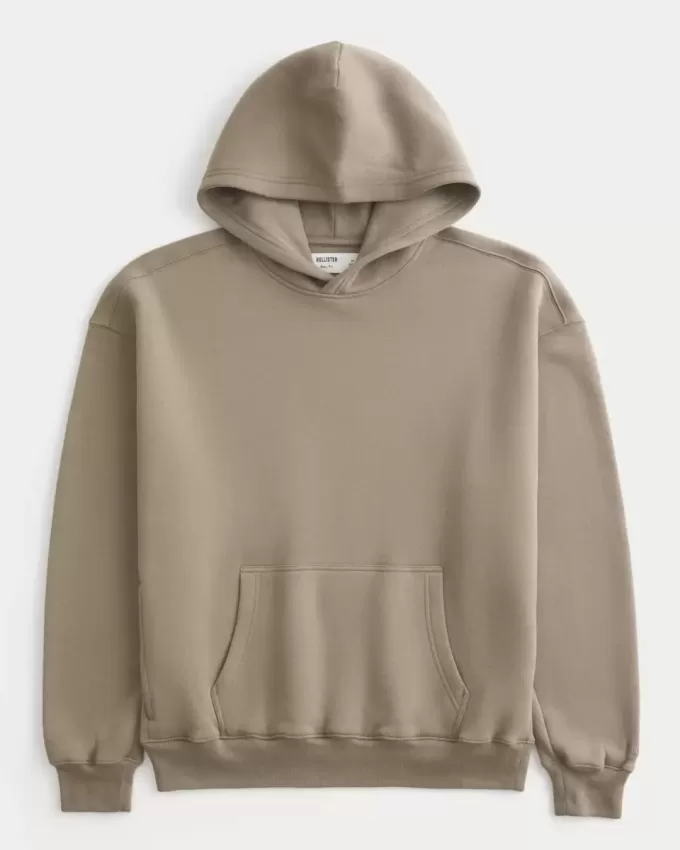 Kastenförmiger Kapuzenpullover Kastenförmiger Kapuzenpullover