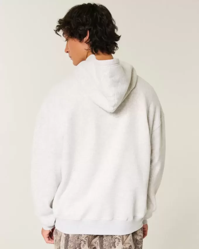 Kastenförmiger Kapuzenpullover Kastenförmiger Kapuzenpullover