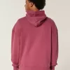 Kastenförmiger Kapuzenpullover