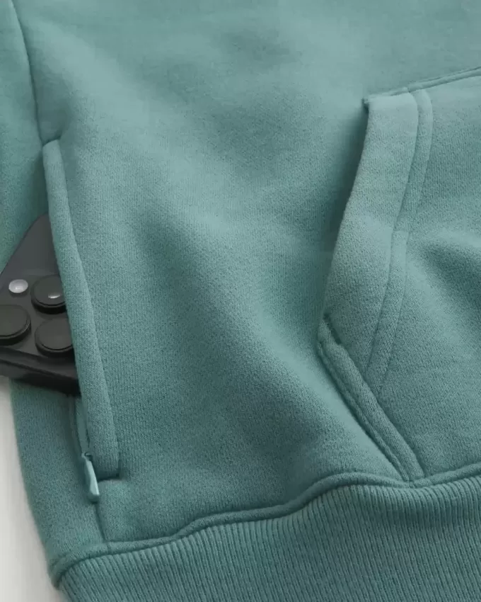 Kastenförmiger Kapuzenpullover Kastenförmiger Kapuzenpullover