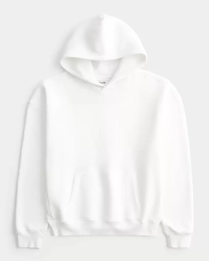 Kastenförmiger Kapuzenpullover Kastenförmiger Kapuzenpullover