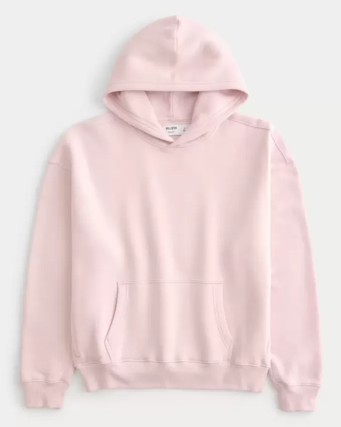 Kastenförmiger Kapuzenpullover Kastenförmiger Kapuzenpullover