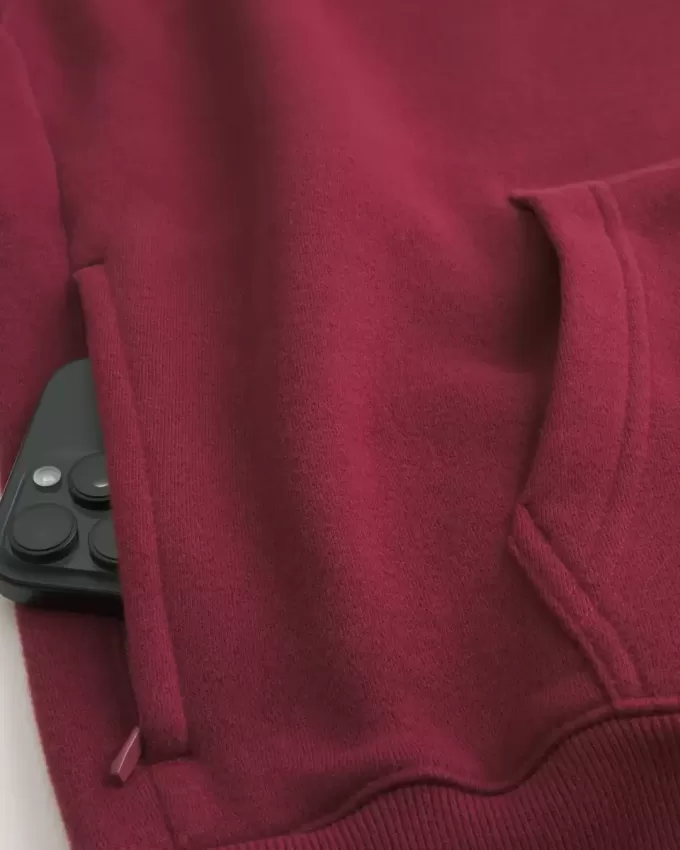 Kastenförmiger Kapuzenpullover Kastenförmiger Kapuzenpullover