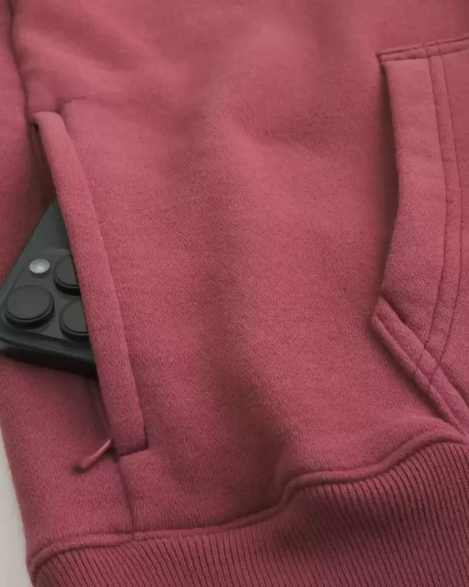 Kastenförmiger Kapuzenpullover