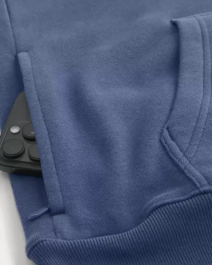 Kastenförmiger Kapuzenpullover Kastenförmiger Kapuzenpullover